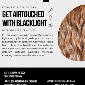 Ticket: Get Airtouched with Blacklight January 1, 1970 - January 1, 1970