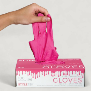 Deluxe Touch Coloring Gloves – Pink
